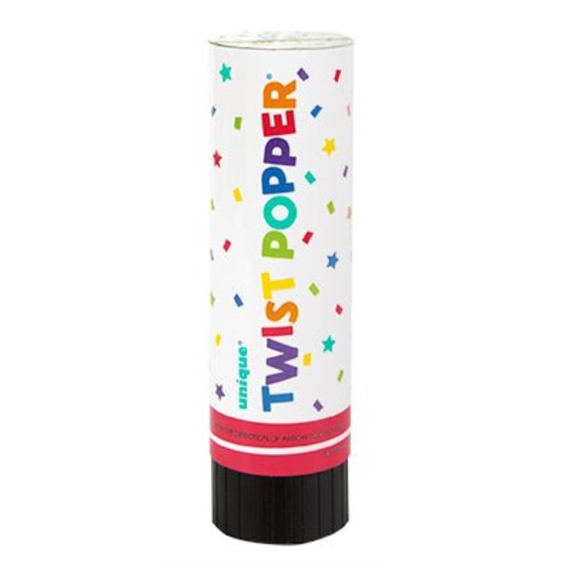 Twist Confetti Popper 4"