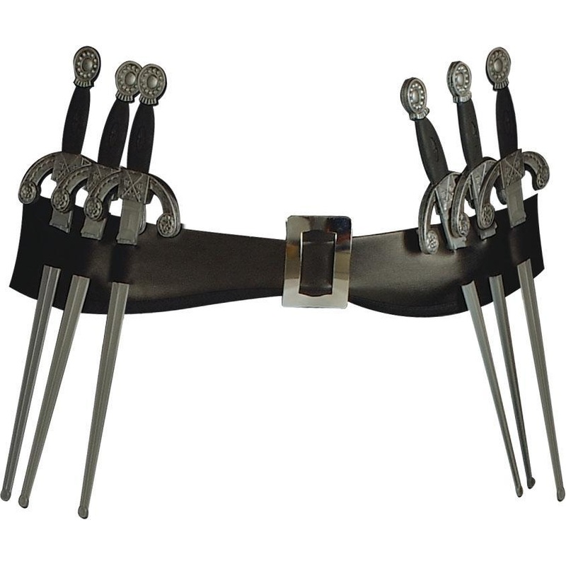 Vendetta Belt W/6 Daggers