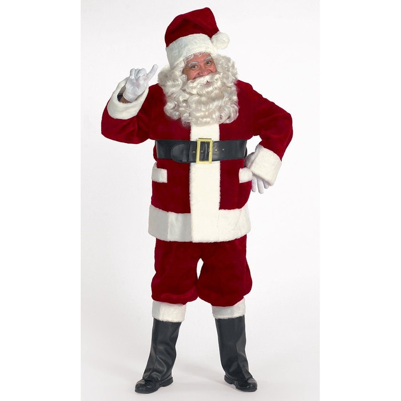 Burgundy Deluxe Santa Suit