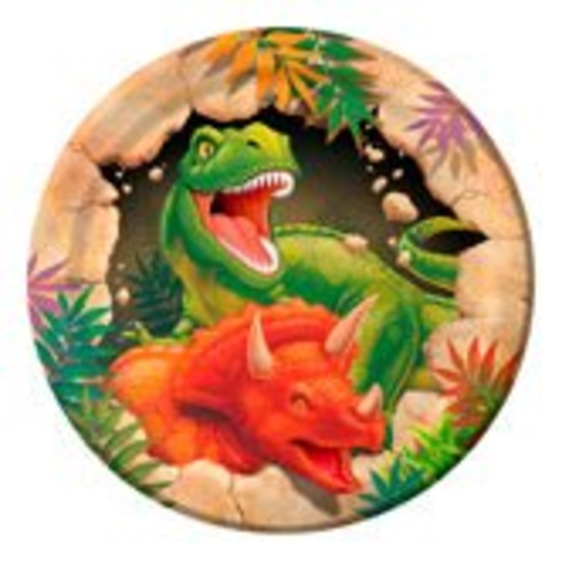 Dino Blast Dessert Plates 8ct