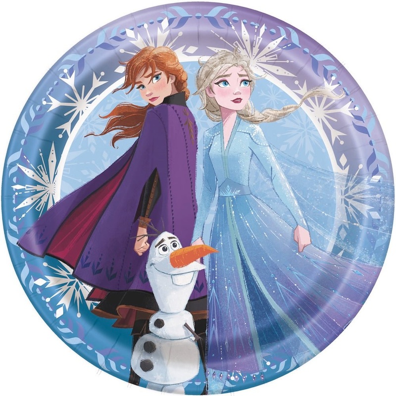 Frozen 7" Dessert Plates, 8ct
