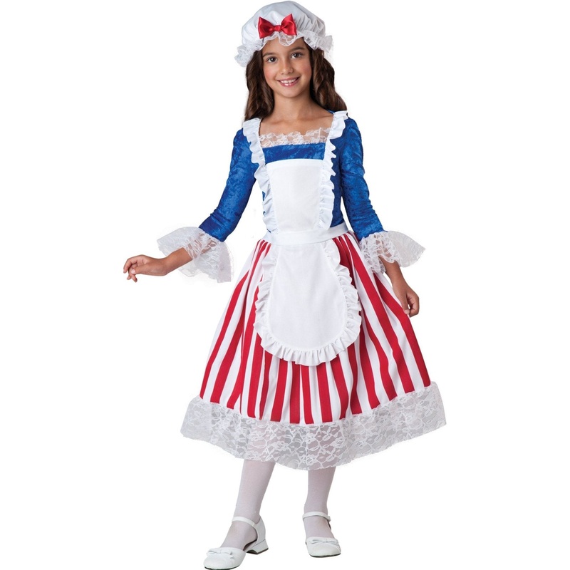 Girls Betsy Ross Costume