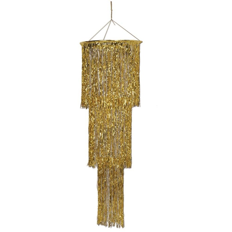 Gold Shimmering Chandelier
