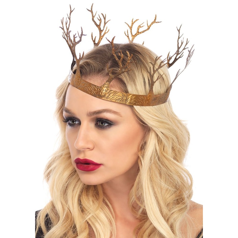 Metal Fantasy Forest Crown