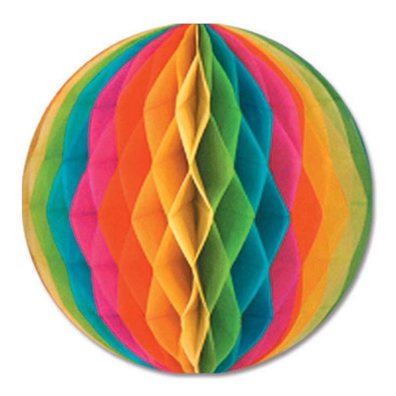 Multicolor Tissue Ball 12in