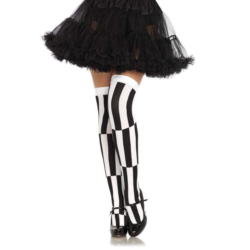 Optical Illusion Thigh Highs