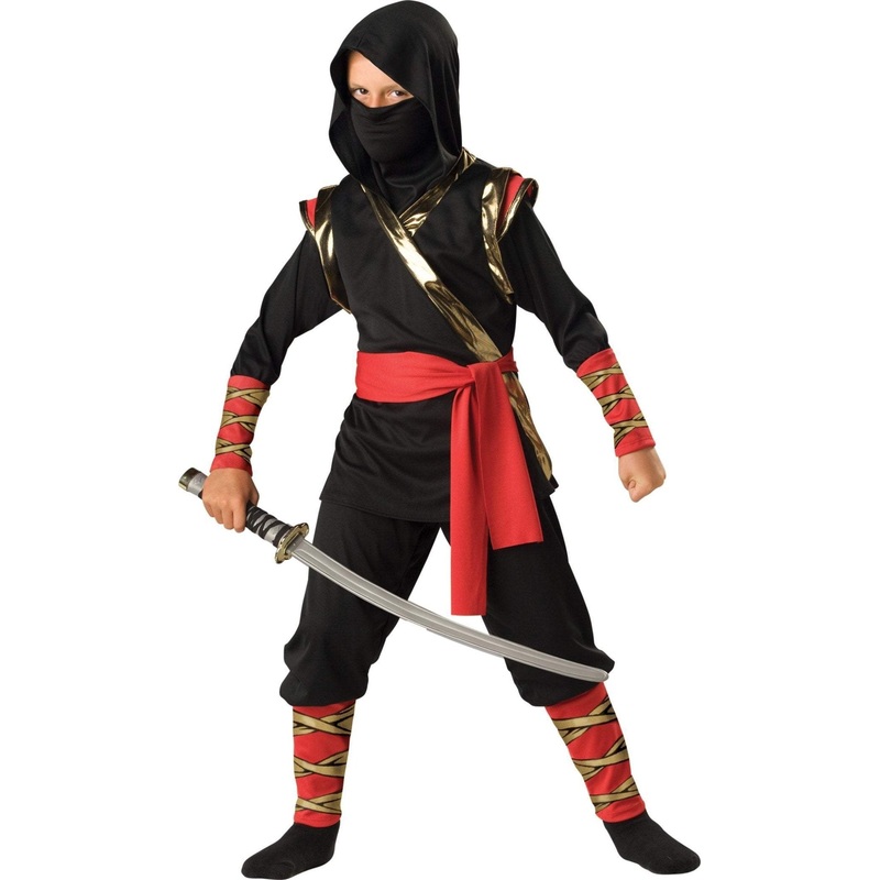 Boys Deluxe Ninja Costume