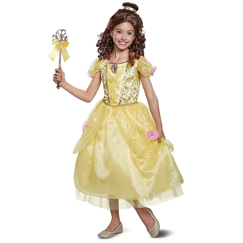 Girls Belle Deluxe Costume DIS-67006 X-SMALL (3T-4T)