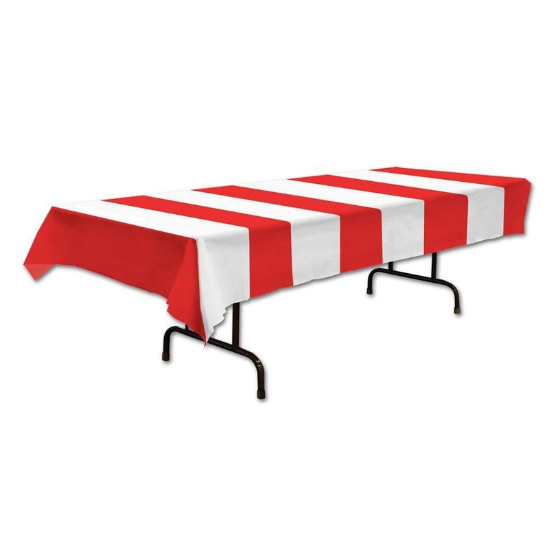 Red&Wht Stripe Tblcv