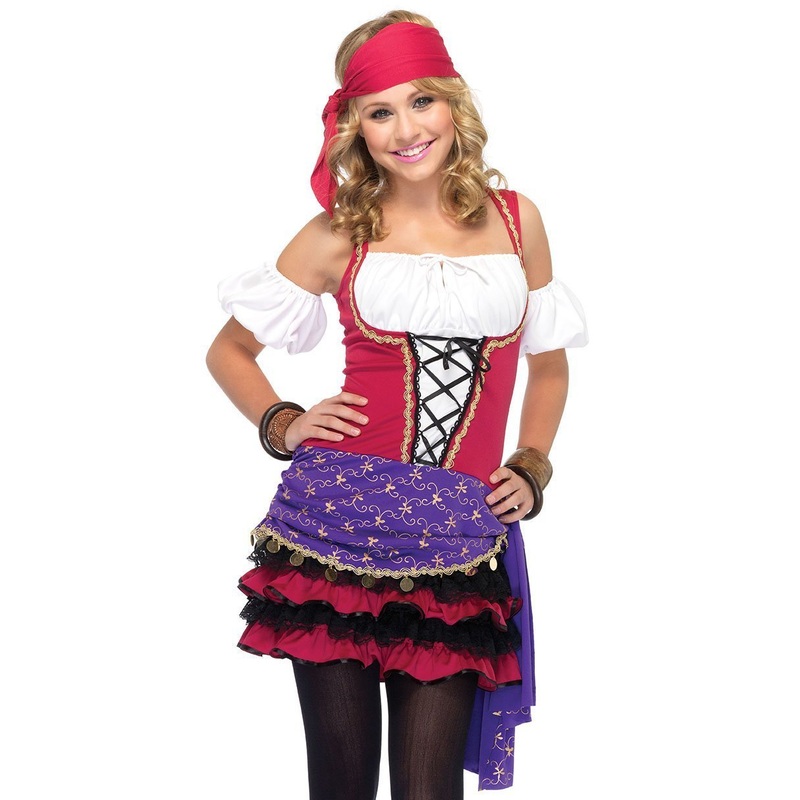 Teen Girls Crystal Ball Gypsy Costume