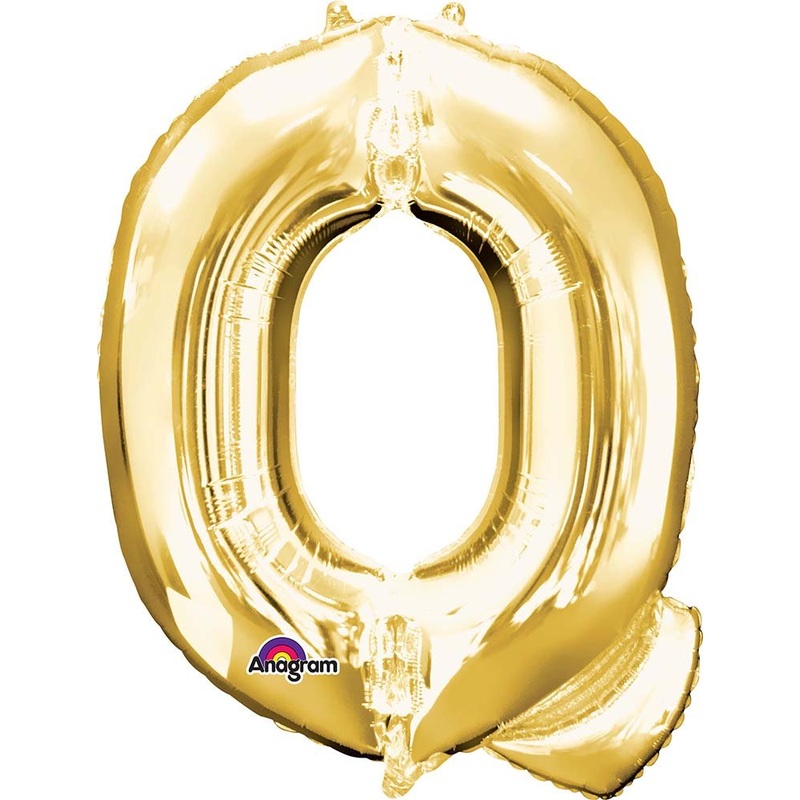33'' LETTER Q GOLD
