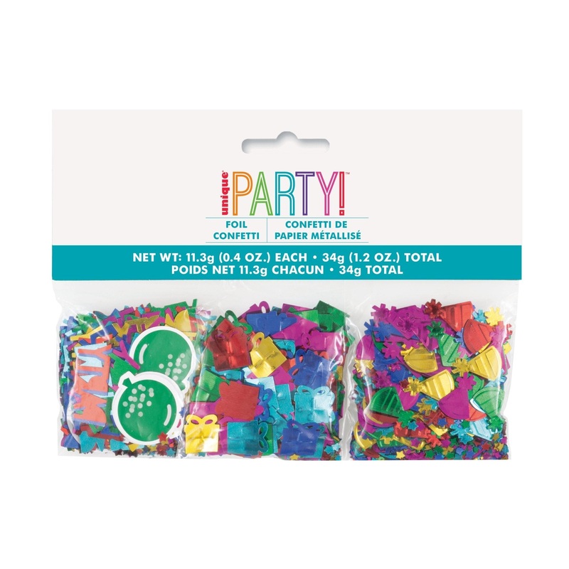 Birthday Foil Confetti 2oz