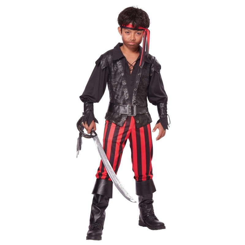 Boys Briny Buccaneer Pirate Costume