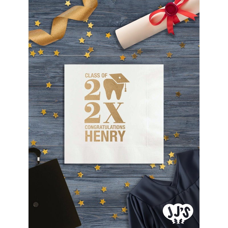 Dental School Congratulations Graduation Napkins