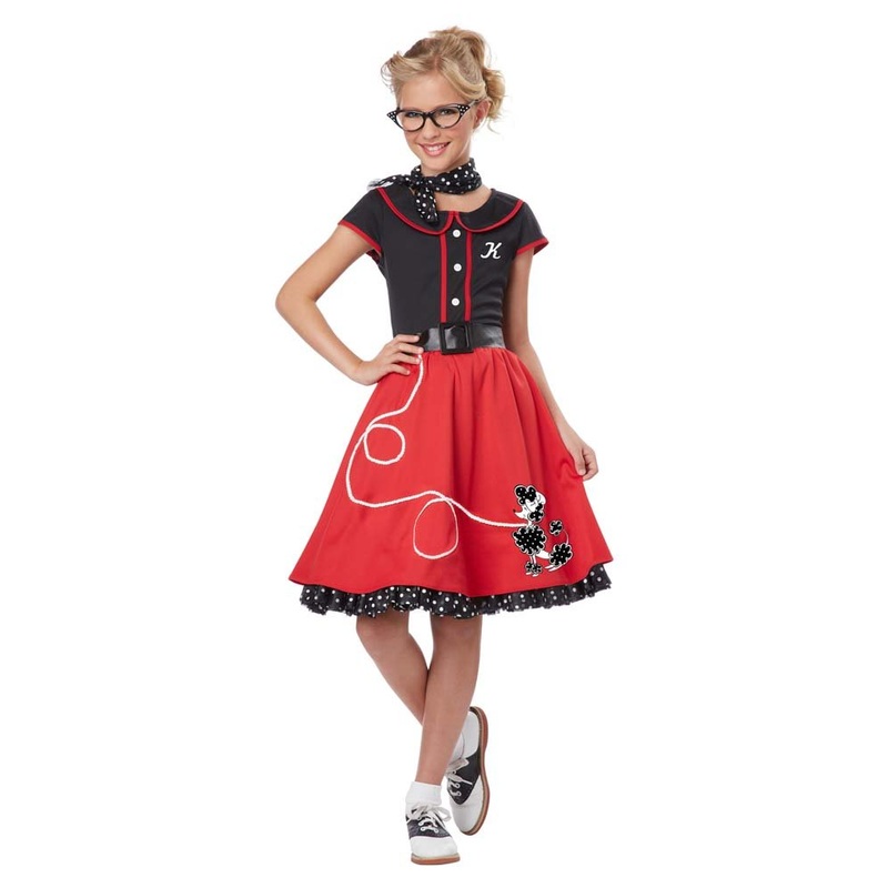 Girls 50's Sweetheart Costume