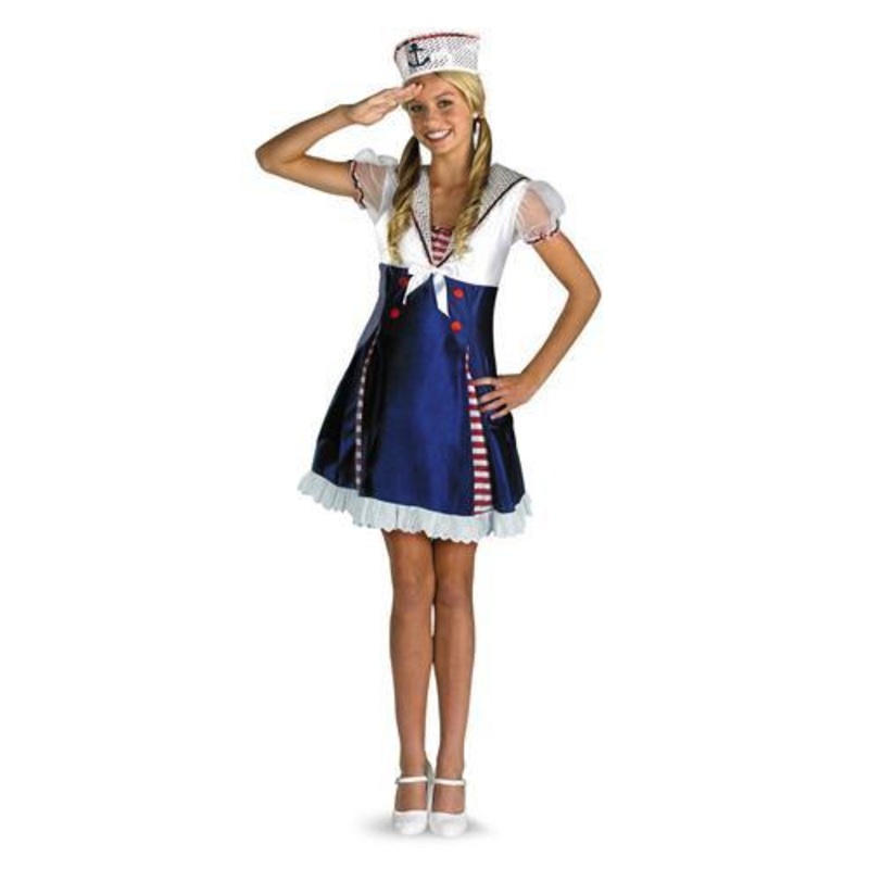 Girls Ahoy Matey Costume