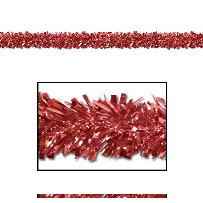 Red Festooning Garland 15ft x