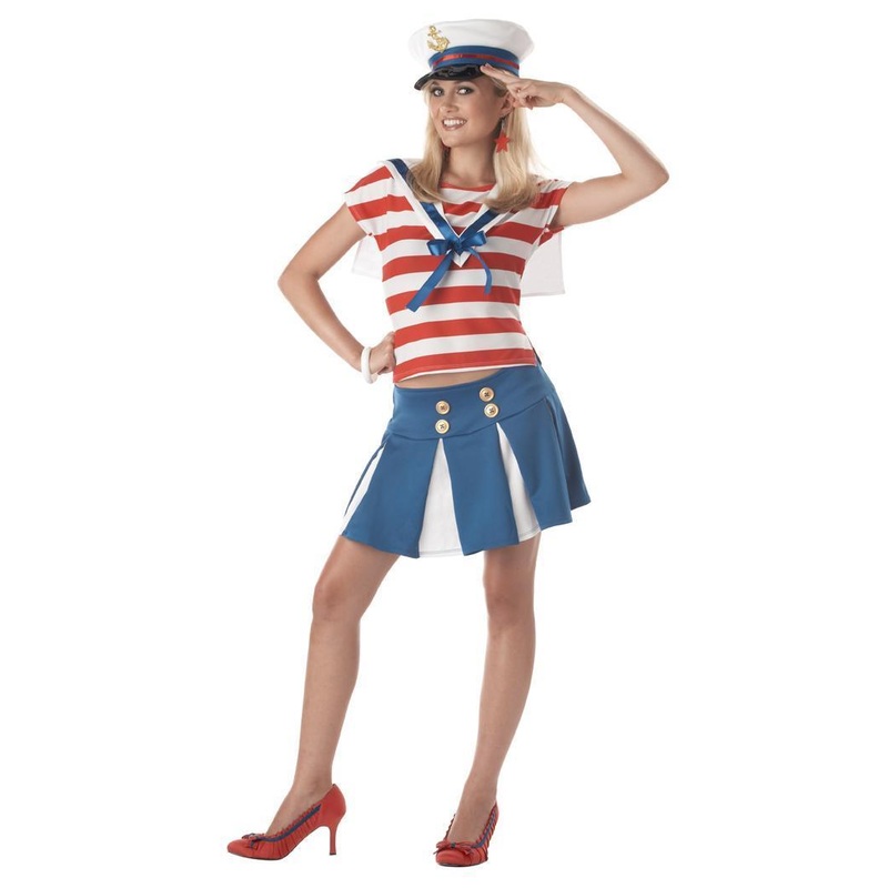 Teen Girls Cruise Ship Cutie Costume