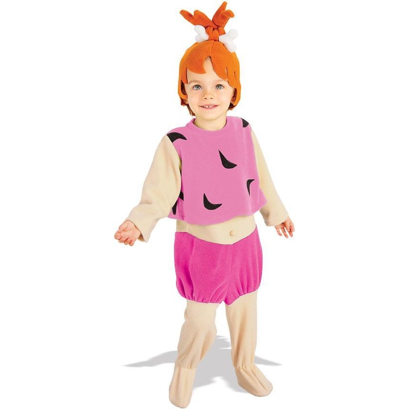 Toddler Girls Pebbles Costume - The Flintstones