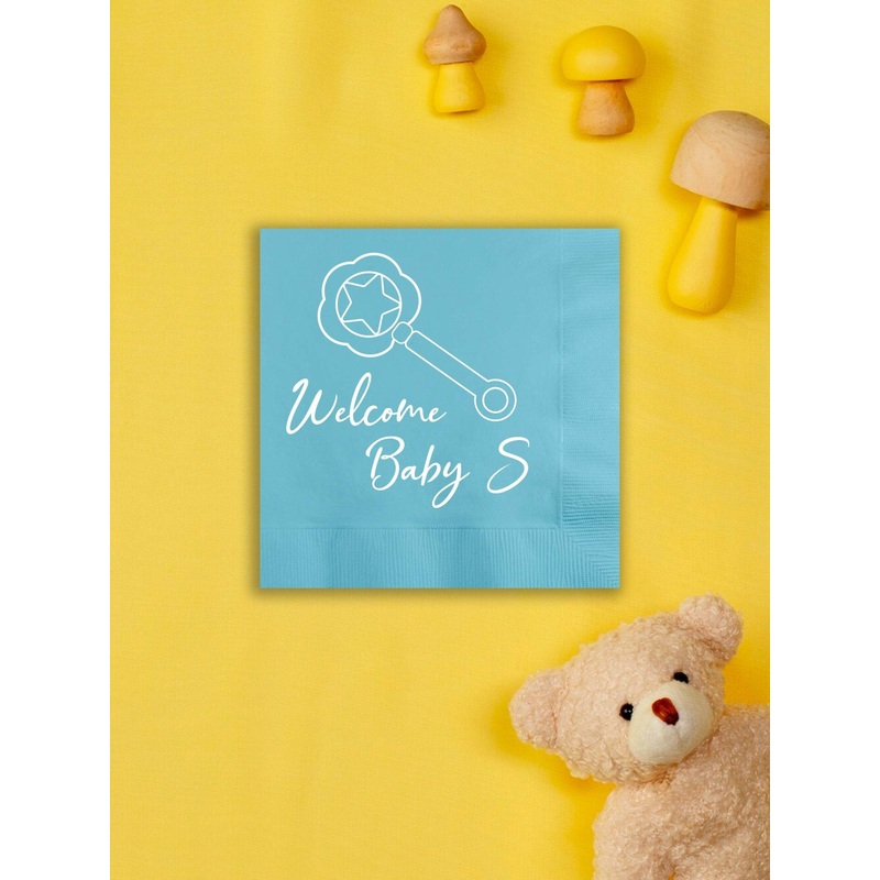 Welcome Baby Shower Napkins