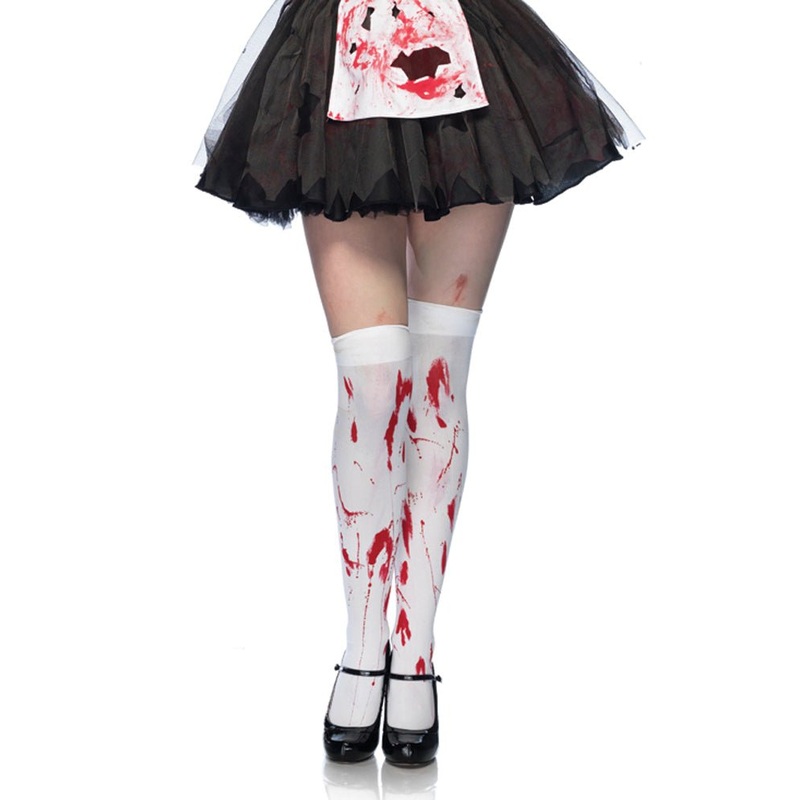Bloody Zombie Thigh Highs