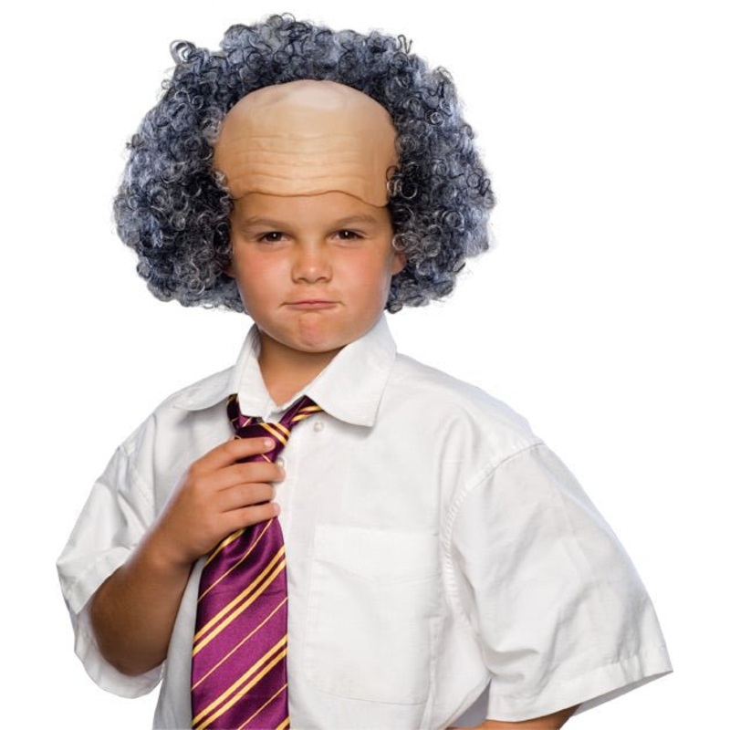 Kids Bald Man Wig
