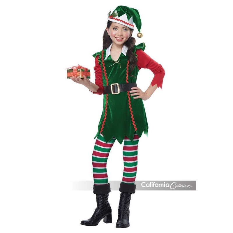 Kids Fesitve Elf Costume CAL-00604 SMALL