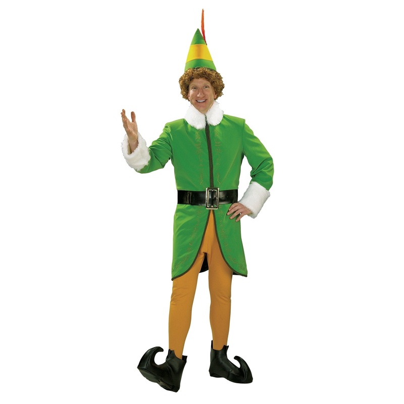 Men's Buddy Elf Deluxe Costume - Elf Movie