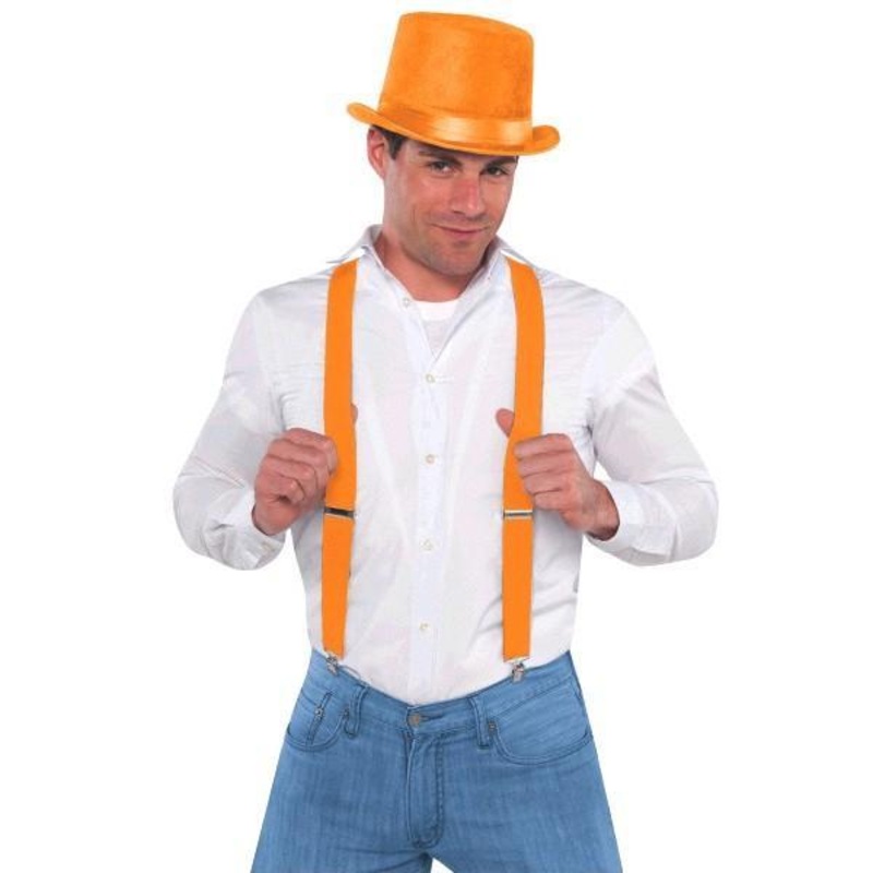 Suspenders-Orange