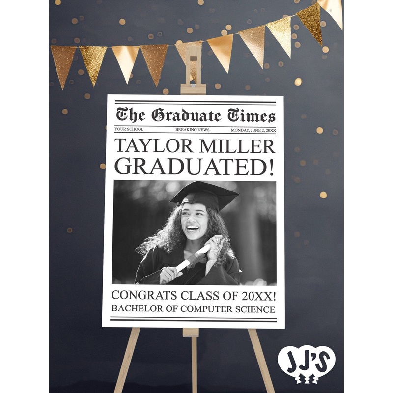 The Graduate Times Graduation Welcome Sign