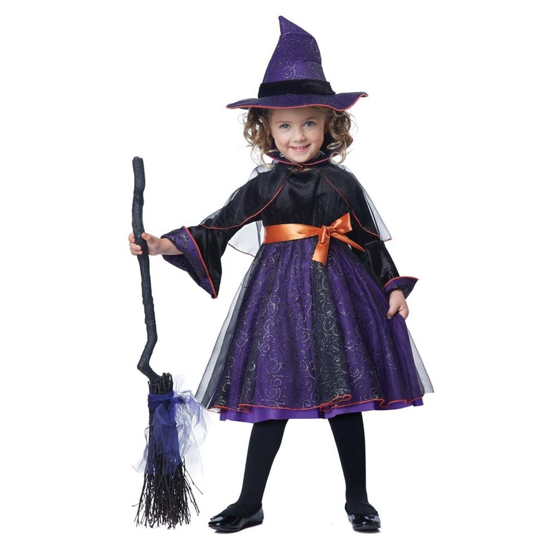 Toddler Girls Hocus Pocus Witch Costume