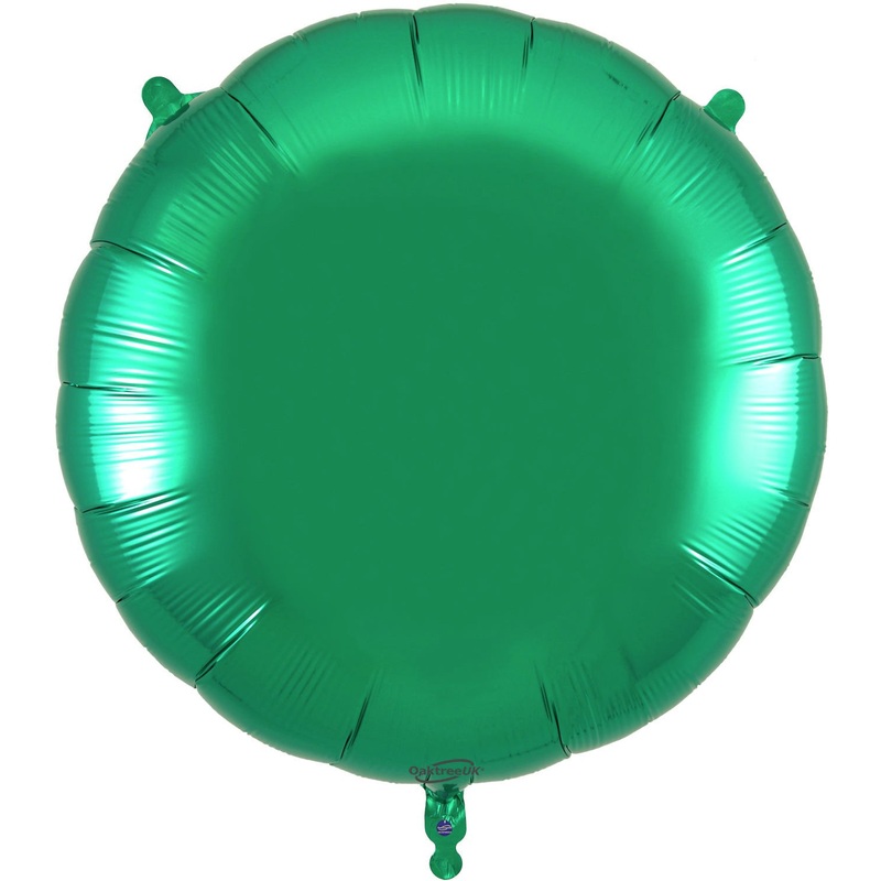 36" GREEN ROUND FOIL