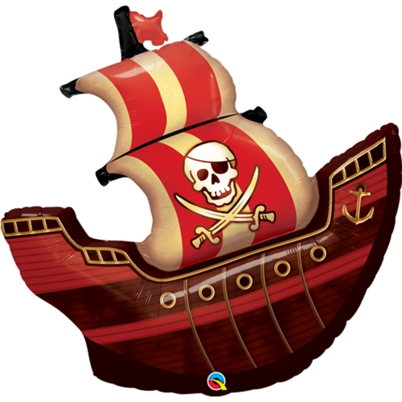40" PIRATE SHIP FOIL