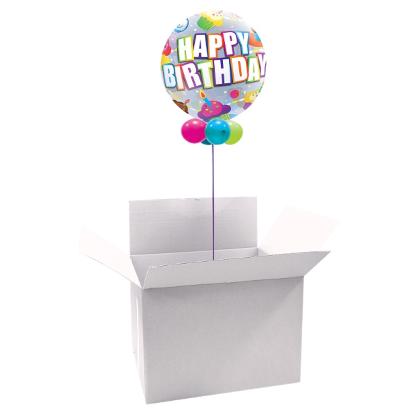 BUBBLE BALLOON BOX 60cm x 49cm x 42cm (SINGLE BOX - COLLECTION ONLY)