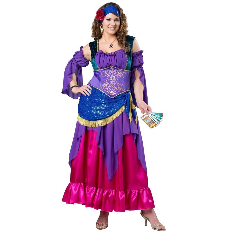 Deluxe Gypsy Treasure Plus Size Costume