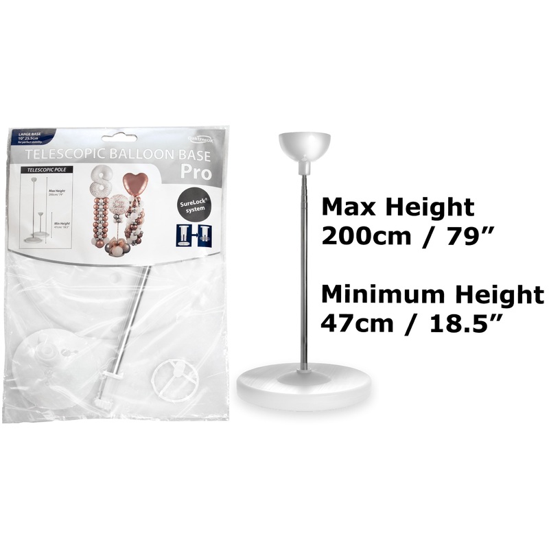 TELESCOPIC BALLOON BASE PRO (10 INCH BASE)