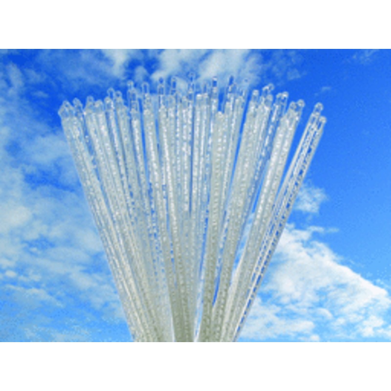12" Clear Bubble Stick 5mm (100 count)