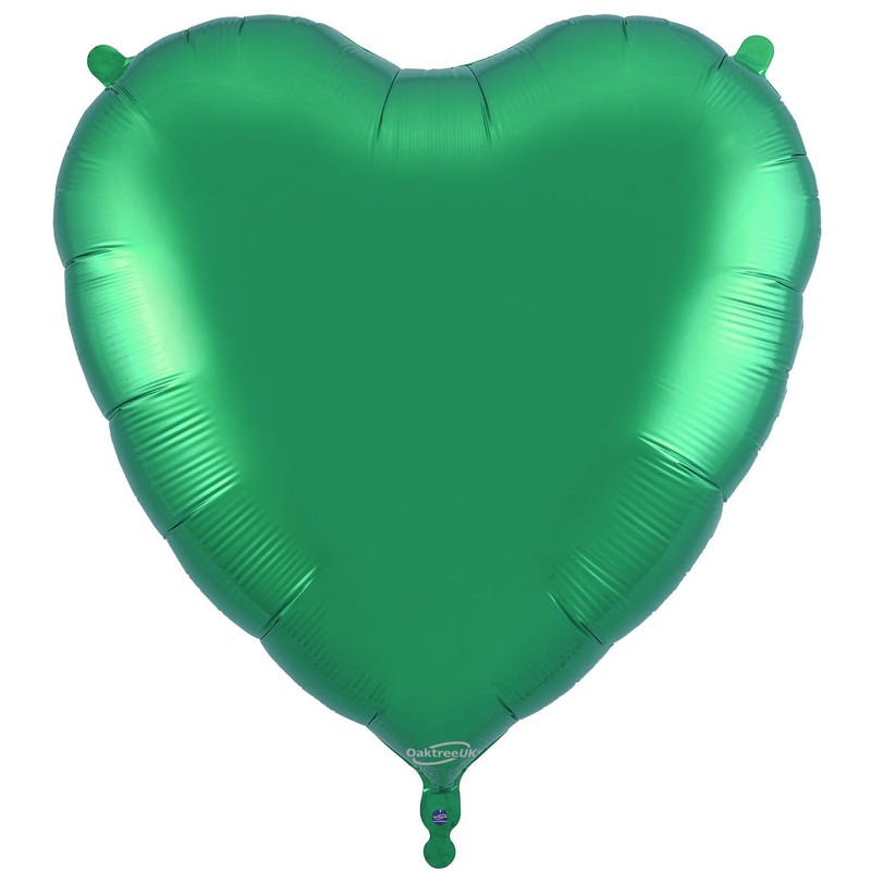 36" GREEN HEART FOIL