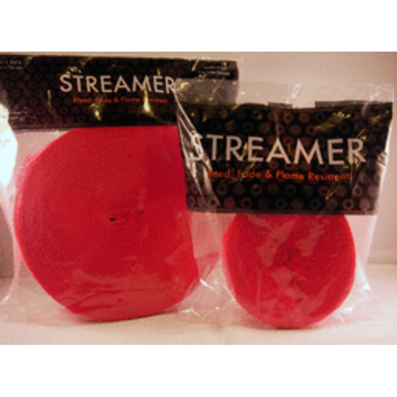 500' Crpe Streamer - Hot Pink