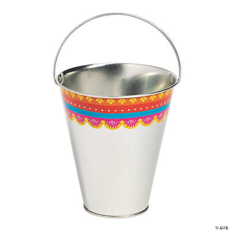 Fiesta Metal Small Pails 4.5 x 5 (12 count)