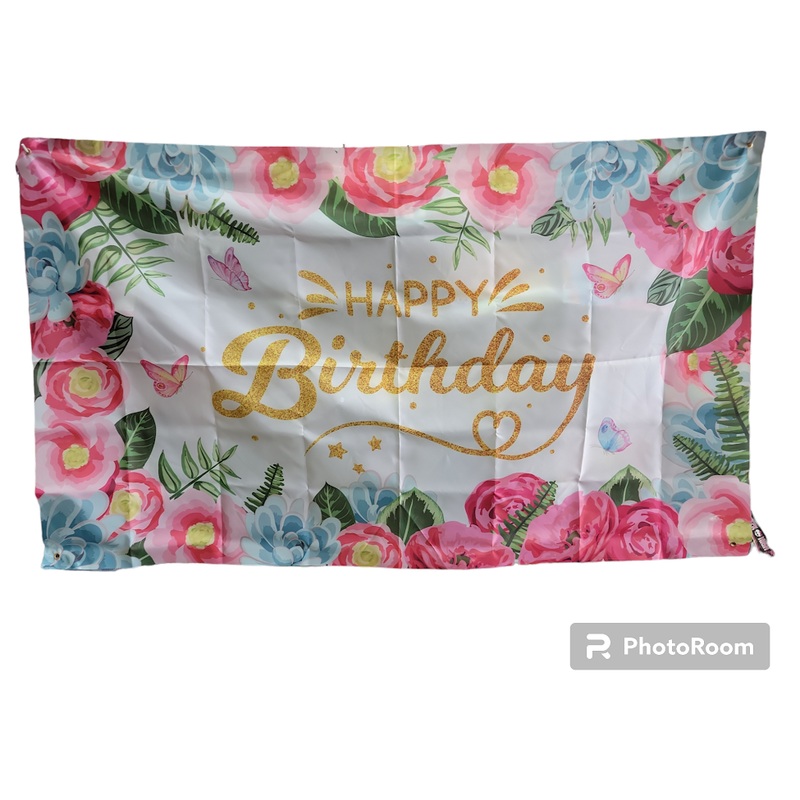 Flowers & Butterflies HBD Bnr