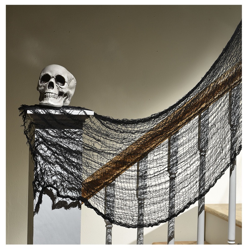 Halloween Creepy Cloth Black 60 x 30