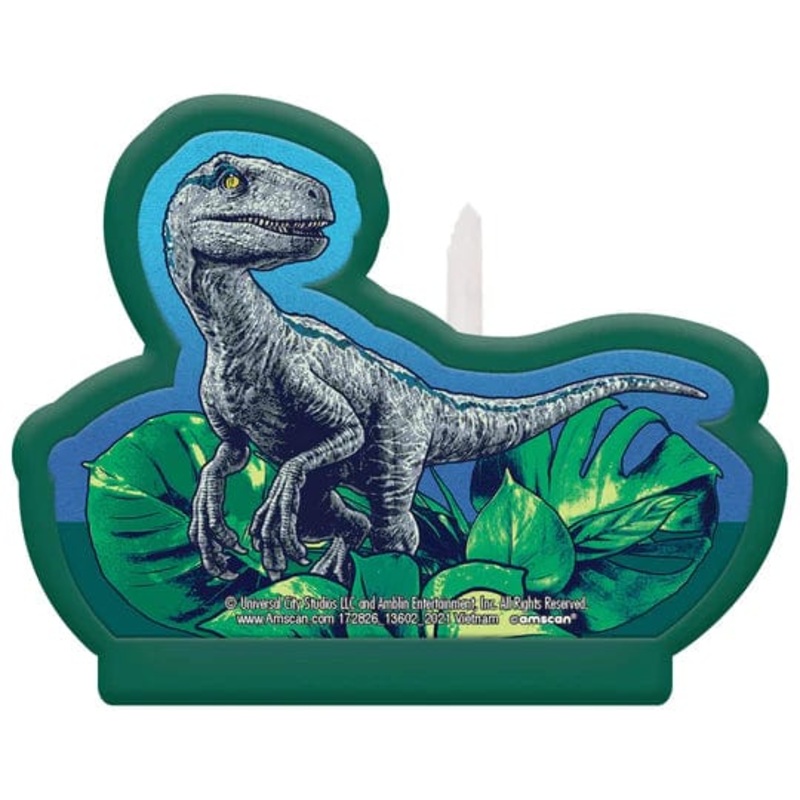 Jurassic World Birthday Candle