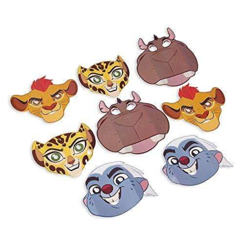 Lion Guard Masks (8 count)