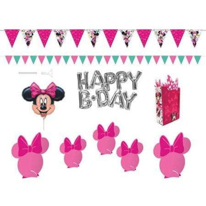 Minnie Wall & Table Decoration Kit (12 count)