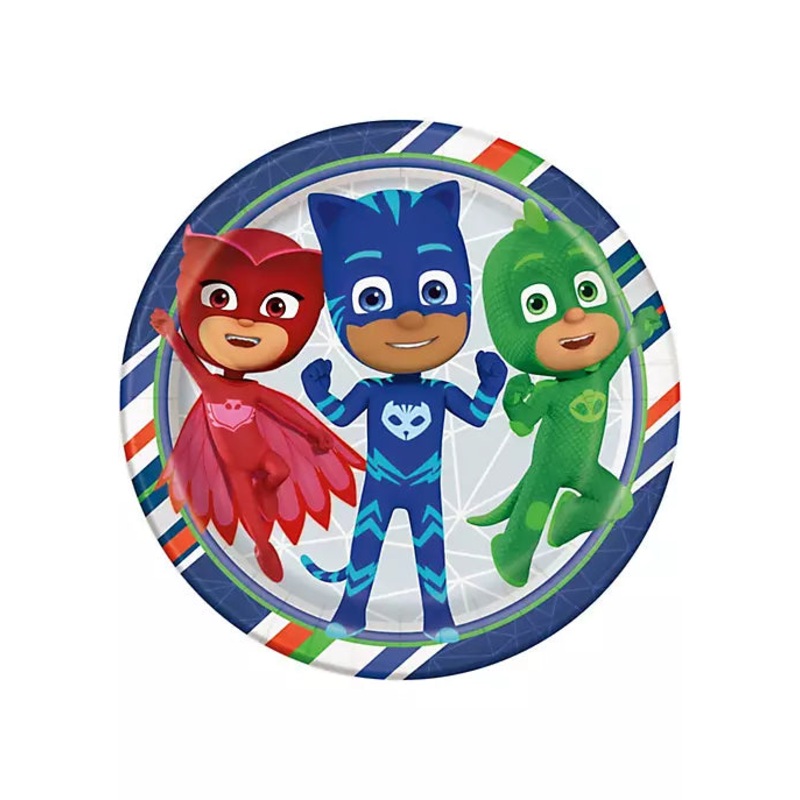 PJ Masks 9" Paper Plates (8 count)