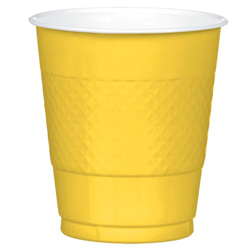 Yellow Sunshne 12oz Cup 20ct (20 count)