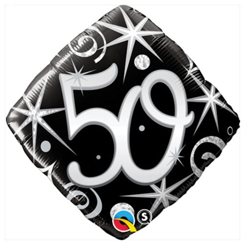 50 Elegant Sparkles & Swirls 18 Balloon