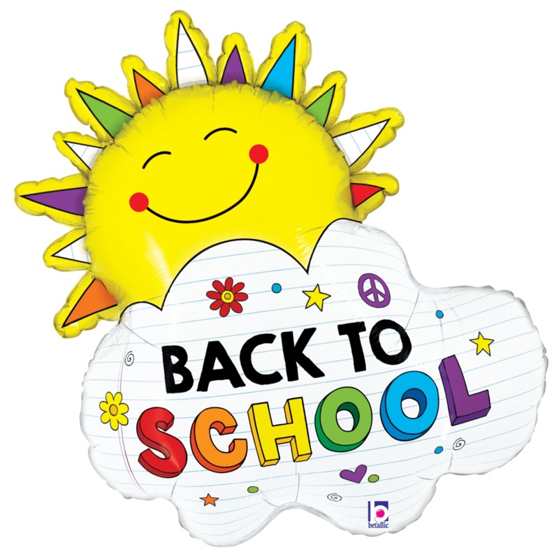 Back to School Sunshine 31 Balloon