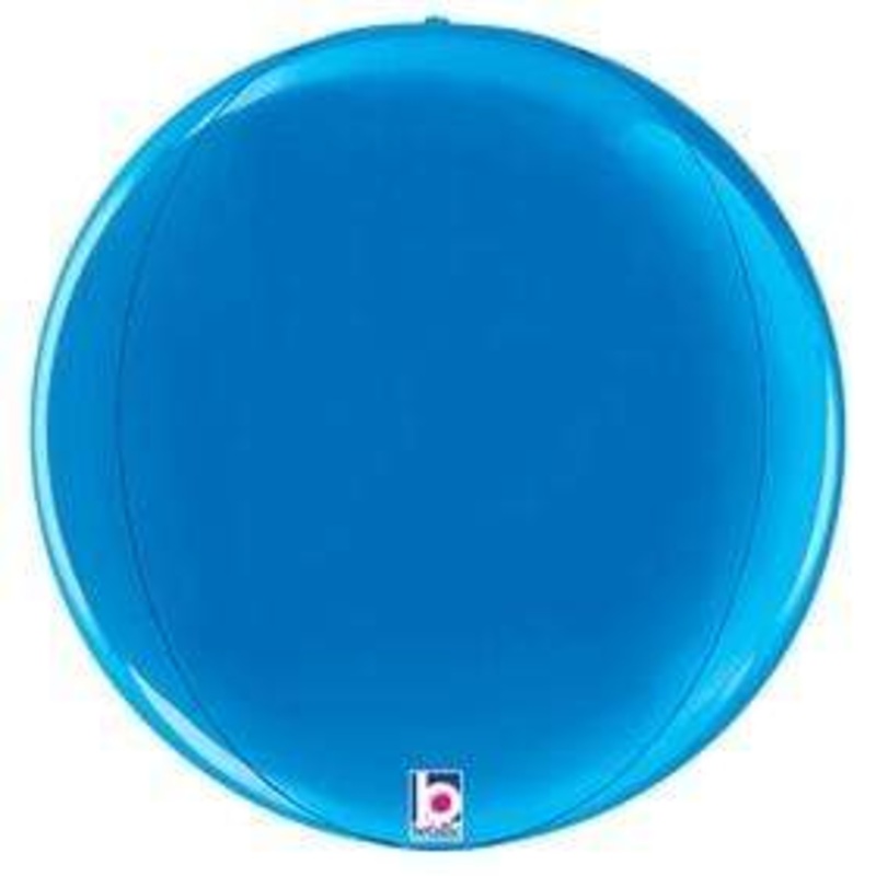 Blue Globe 16 Dimensionals Balloon